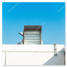 Installed fire damper detail